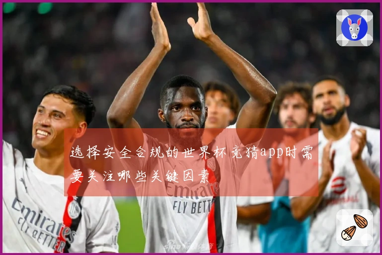 选择安全合规的世界杯竞猜app时需要关注哪些关键因素